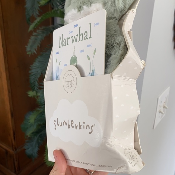 BNIB Seafoam Narwhal by Slumberkins - Picture 2 of 4